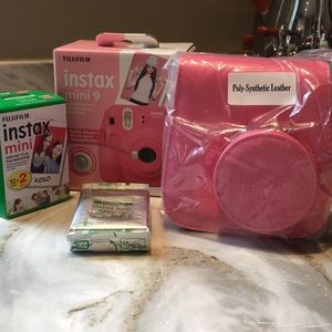Instax mini 9 camera bundle!
